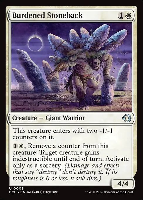 Burdened Stoneback 008/283