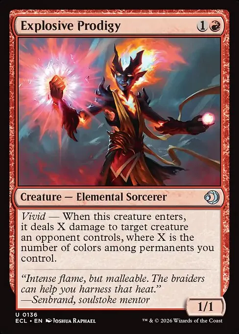 Explosive Prodigy 136/283