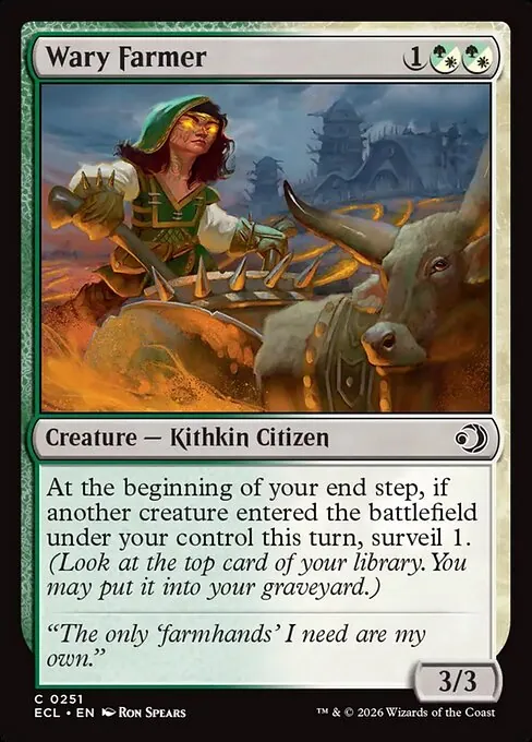 Wary Farmer 251/283