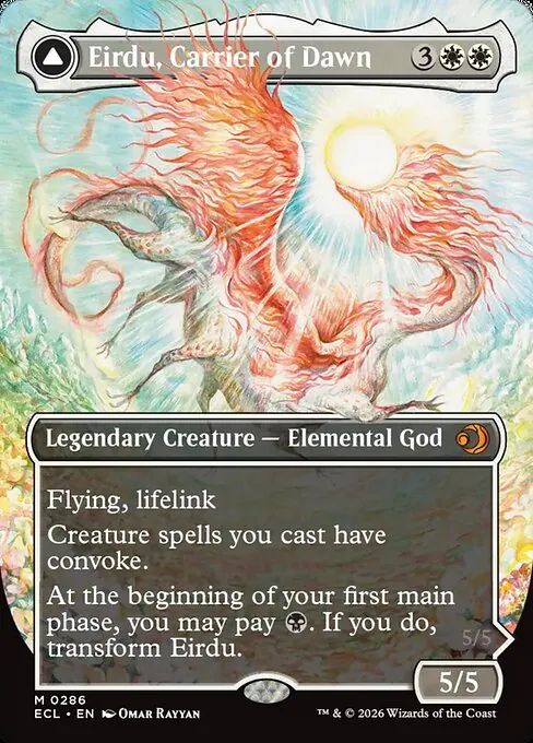 Eirdu, Carrier of Dawn // Isilu, Carrier of Twilight 286/283