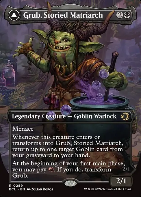 Grub, Storied Matriarch // Grub, Notorious Auntie 289/283