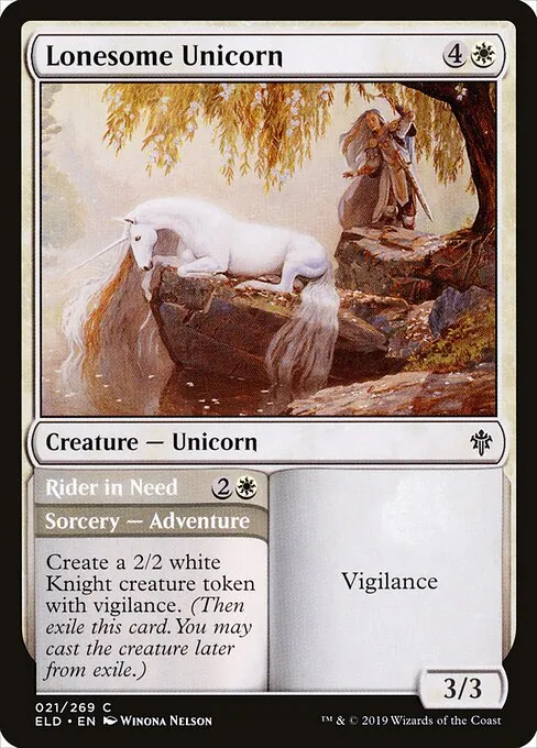 Lonesome Unicorn // Rider in Need 021/300