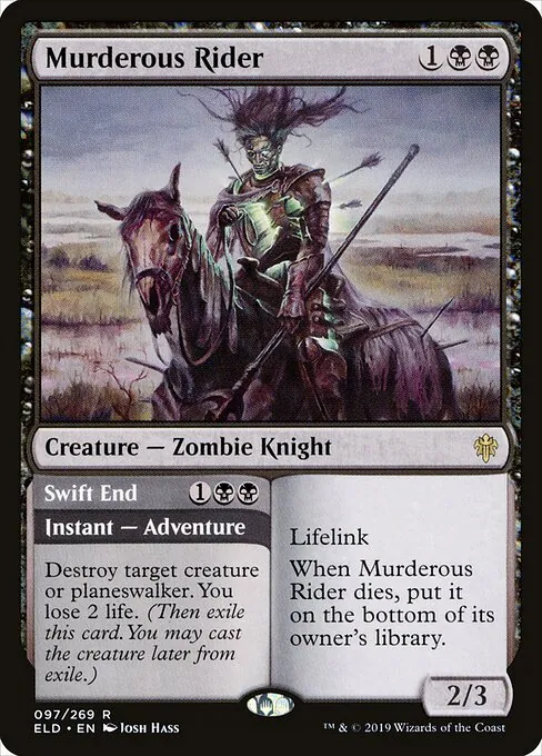 Murderous Rider // Swift End 097/300