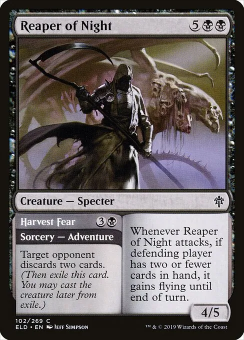 Reaper of Night // Harvest Fear 102/300