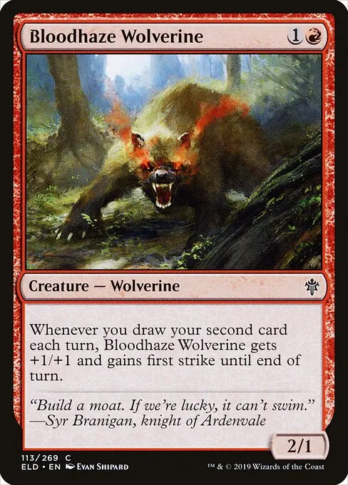 Bloodhaze Wolverine 113/300