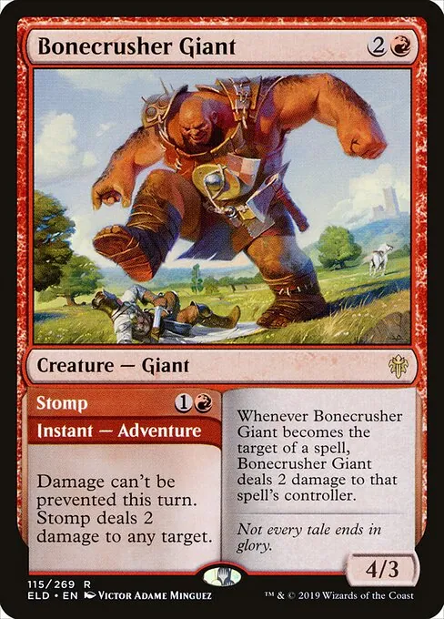 Bonecrusher Giant // Stomp 115/300
