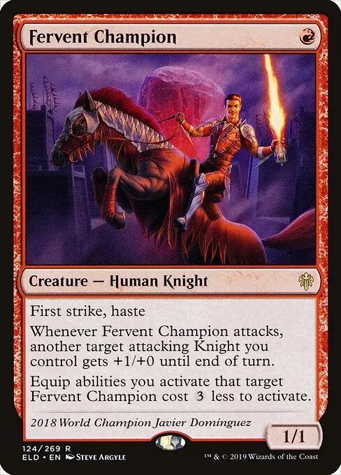 Fervent Champion 124/300