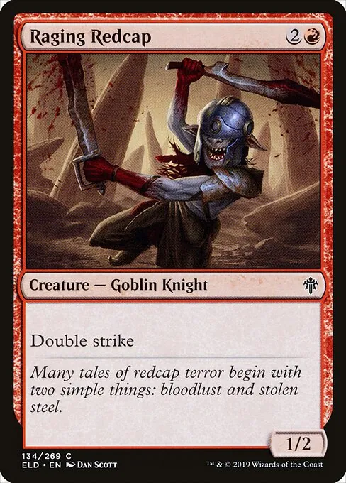 Raging Redcap 134/300