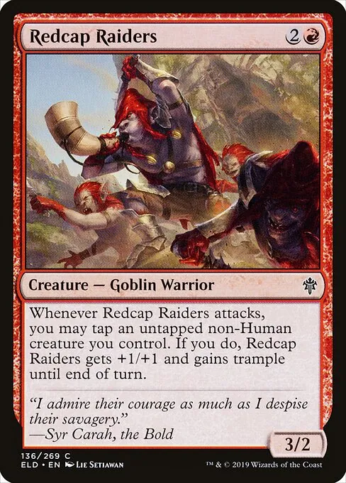 Redcap Raiders 136/300