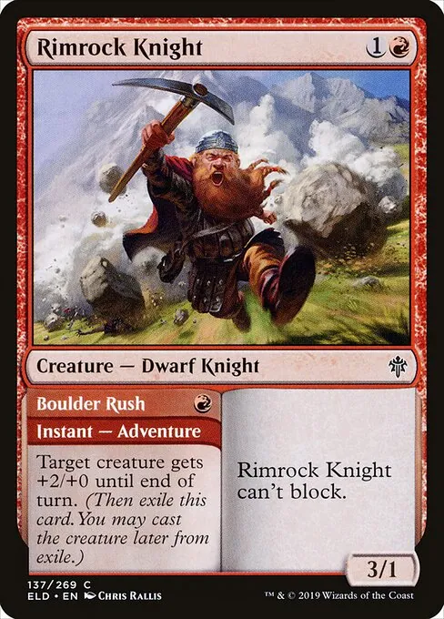 Rimrock Knight // Boulder Rush 137/300