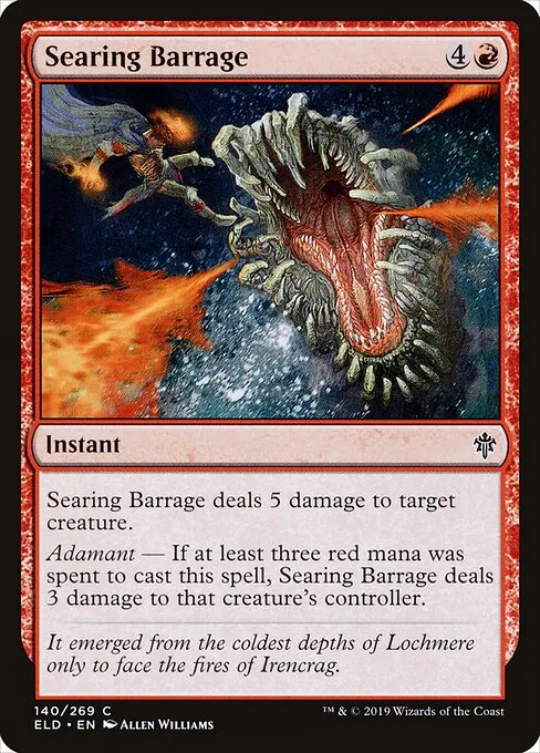 Searing Barrage 140/300
