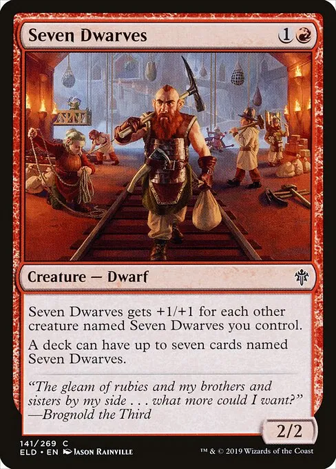 Seven Dwarves 141/300