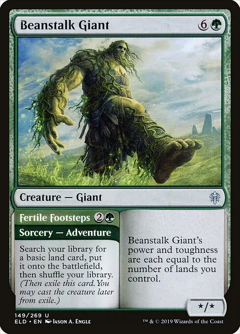 Beanstalk Giant // Fertile Footsteps 149/300