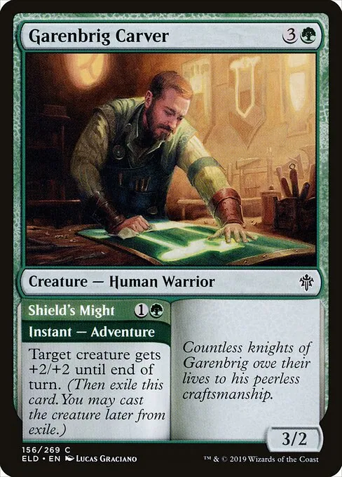 Garenbrig Carver // Shield's Might 156/300