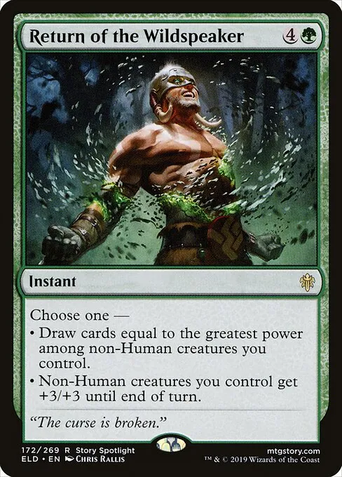 Return of the Wildspeaker 172/300