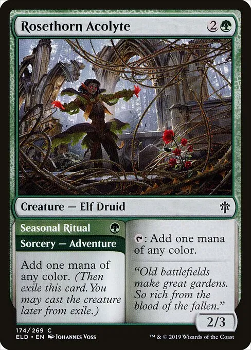 Rosethorn Acolyte // Seasonal Ritual 174/300