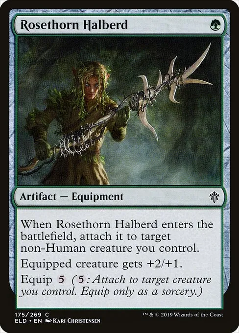 Rosethorn Halberd 175/300
