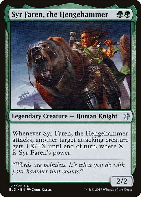 Syr Faren, the Hengehammer 177/300