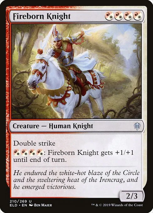 Fireborn Knight 210/300