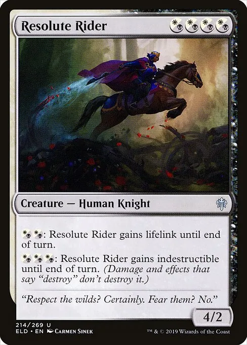 Resolute Rider 214/300