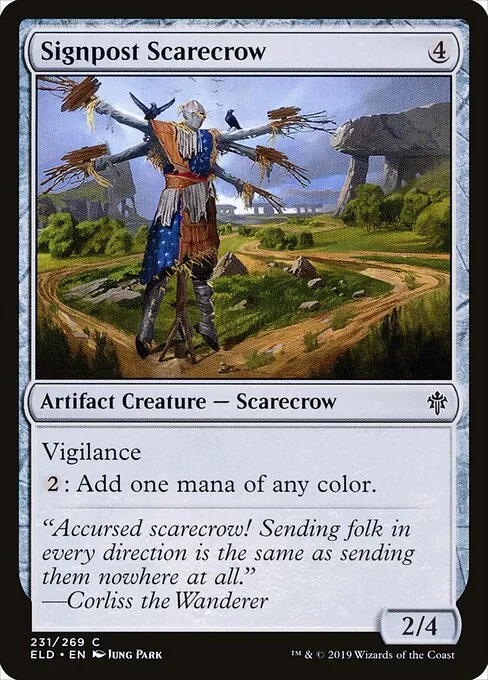Signpost Scarecrow 231/300