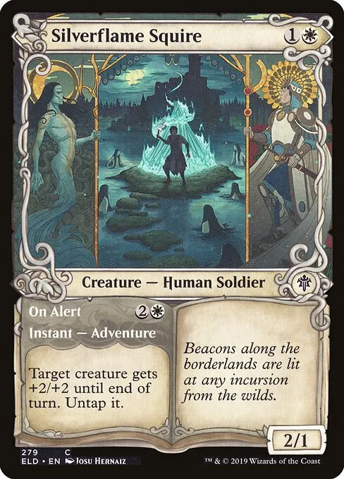 Silverflame Squire // On Alert 279/300