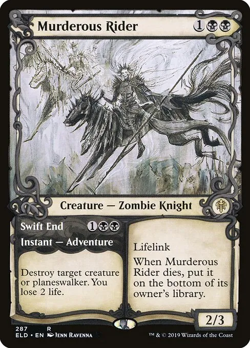 Murderous Rider // Swift End 287/300