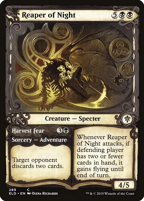 Reaper of Night // Harvest Fear 289/300