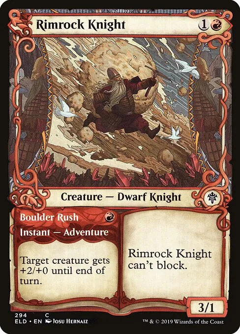 Rimrock Knight // Boulder Rush 294/300