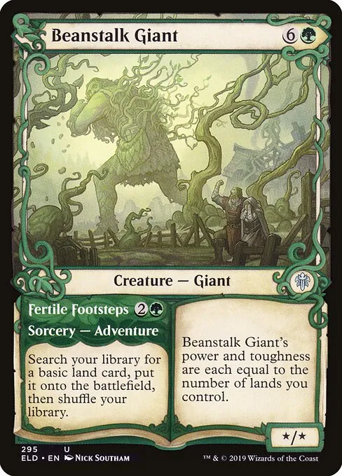 Beanstalk Giant // Fertile Footsteps 295/300