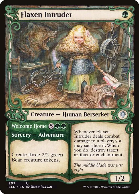 Flaxen Intruder // Welcome Home 297/300