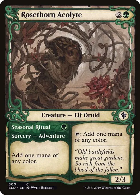 Rosethorn Acolyte // Seasonal Ritual 300/300