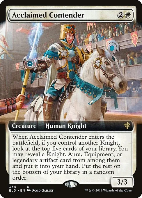 Acclaimed Contender 334/300