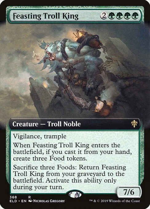 Feasting Troll King 368/300