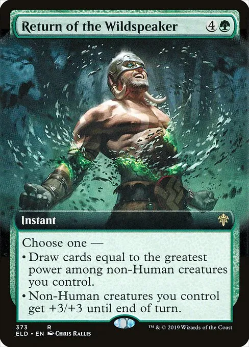 Return of the Wildspeaker 373/300