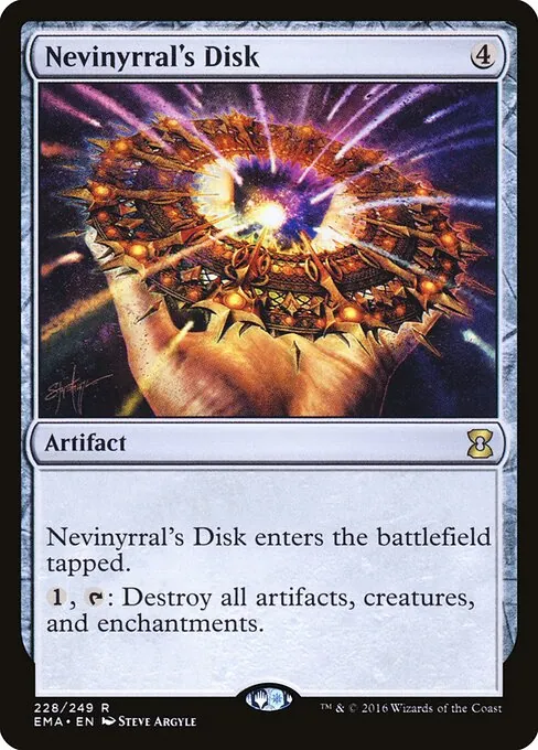 Nevinyrral's Disk 228/249