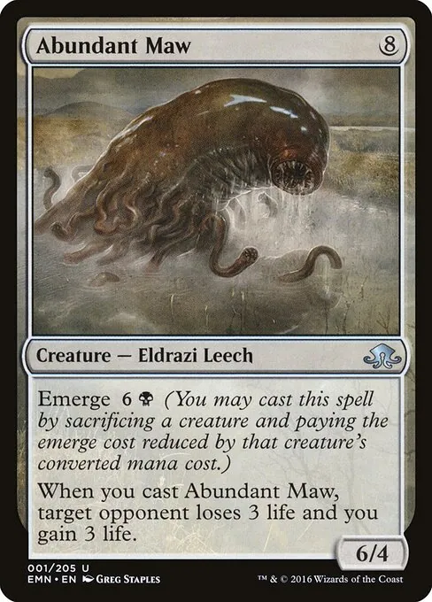 Abundant Maw 001/205