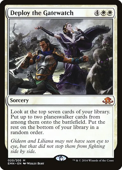 Deploy the Gatewatch 020/205