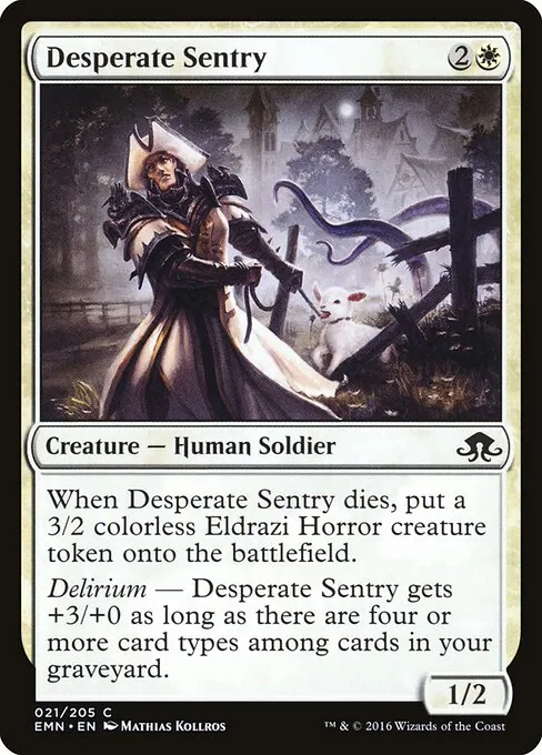 Desperate Sentry 021/205