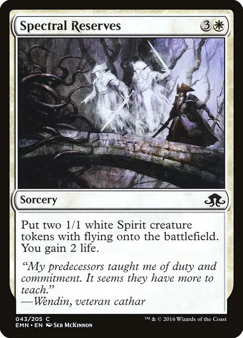 Spectral Reserves 043/205
