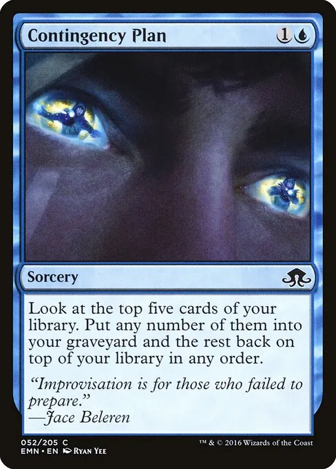 Contingency Plan 052/205