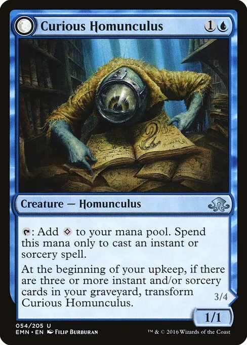 Curious Homunculus // Voracious Reader 054/205