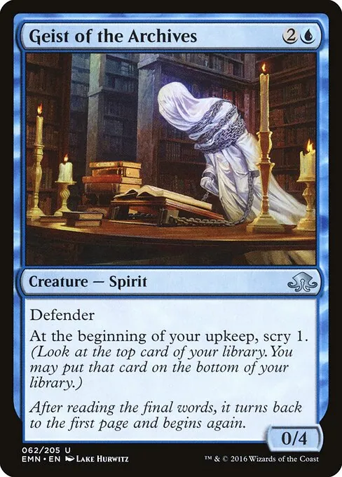 Geist of the Archives 062/205