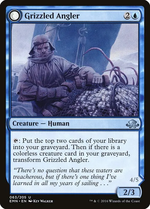 Grizzled Angler // Grisly Anglerfish 063/205