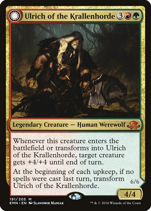 Ulrich of the Krallenhorde // Ulrich, Uncontested Alpha 191/205