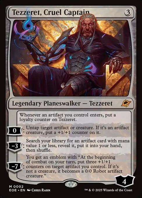 Tezzeret, Cruel Captain 002/271
