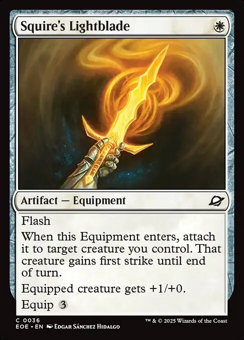 Squire's Lightblade 036/271