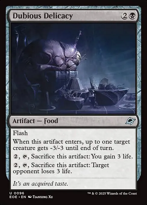 Dubious Delicacy 096/271