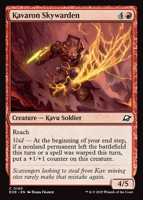 Kavaron Skywarden 140/271