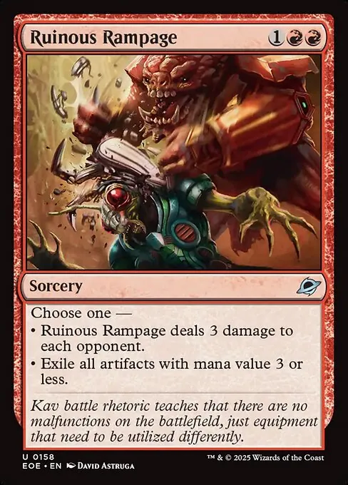 Ruinous Rampage 158/271